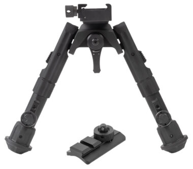Leapers TLBP02B Recon 360  Matte Black Anodized 5.60-7.20" Aluminum