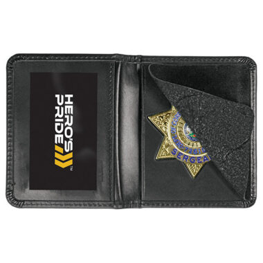 HERO'S PRIDE LEATHER BADGE CASE