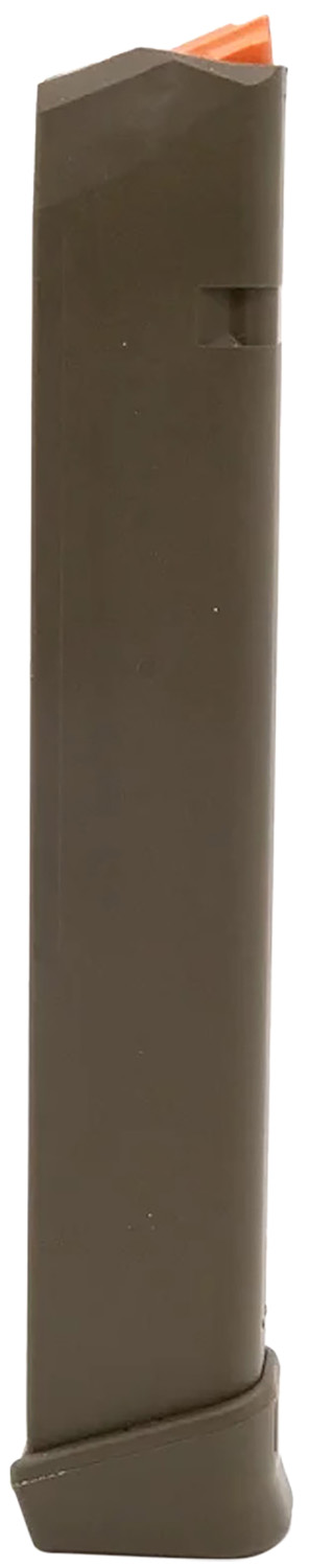 Glock 47462 G17/19  33rd 9mm Luger Fits Glock 17/19/26/34/45 OD Green Polymer